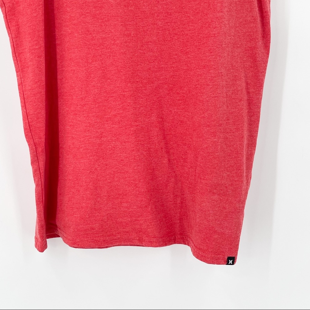 Hurley Heathered Red Tank Top Mens Size Medium - Picture 4 of 9